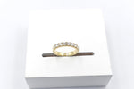 18ct Gold Heavy Lab Grown Diamond Ring 081-00403