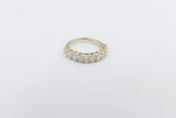 18ct Gold Lab Grown Oval Diamond Ring 1.5ct 081-00427