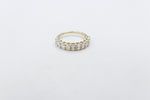 18ct Gold Lab Grown Oval Diamond Ring 1.5ct 081-00427