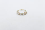 18ct Gold Lab Grown Oval Diamond Ring 1.5ct 081-00427