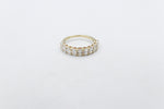 18ct Gold Lab Grown Oval Diamond Ring 1.5ct 081-00427