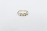 18ct Gold Lab Grown Oval Diamond Ring 1.5ct 081-00427