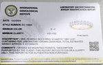 18ct Gold Lab Grown Oval Diamond Ring 1.5ct 081-00427