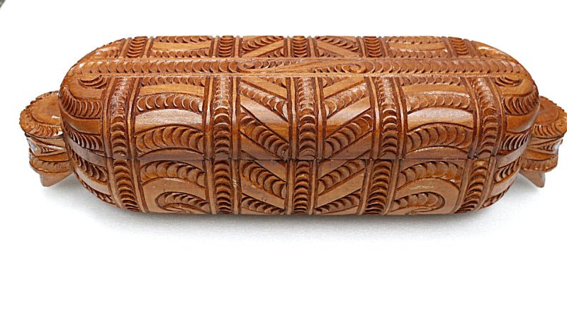 Mahogany Wooden Wakahuia Treasure Box WA027
