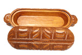 Mahogany Wooden Wakahuia Treasure Box WA027