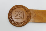 Wooden Key 21st Key WA024