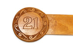 Wooden Key 21st Key WA024