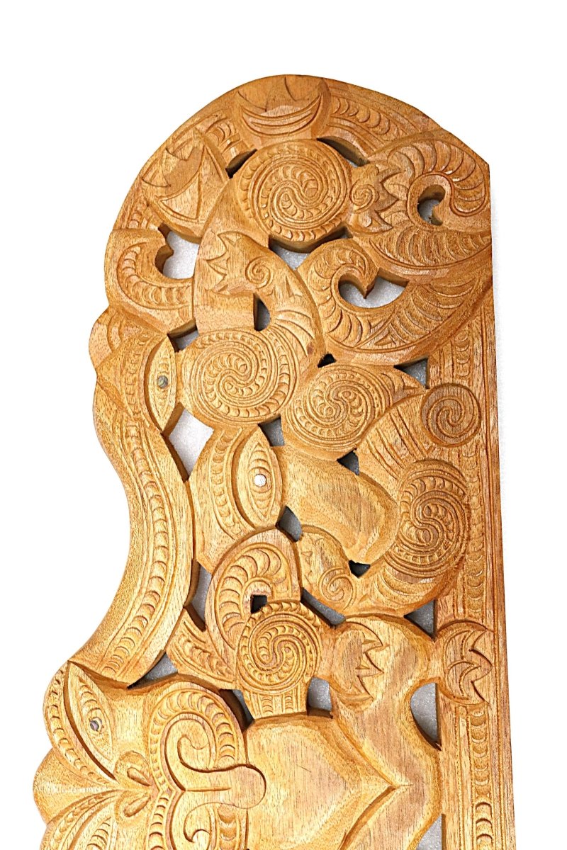 Wooden Maori Door Pare Wood Carvings