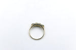 9ct Gold New Zealand Greenstone & Diamond Ring SYR7993G