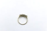 9ct Gold New Zealand Greenstone & Diamond Ring SYR7993G