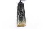 New Zealand Greenstone Toki Koru  88mm FP56
