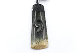 New Zealand Greenstone Toki Koru  88mm FP56