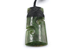 New Zealand Greenstone Toki Koru  75mm FVN92