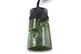 New Zealand Greenstone Toki Koru  75mm FVN92