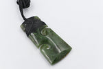 New Zealand Greenstone Toki Koru  75mm FVN92