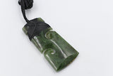 New Zealand Greenstone Toki Koru  75mm FVN92