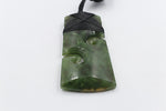 New Zealand Greenstone Toki Koru  75mm FVN92