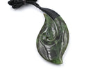 New Zealand Greenstone Fish Hook mm FO91