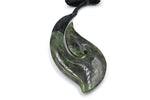 New Zealand Greenstone Fish Hook mm FO91