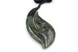 New Zealand Greenstone Fish Hook mm FO91