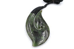 New Zealand Greenstone Fish Hook mm FO91