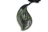 New Zealand Greenstone Fish Hook mm FO91