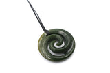 New Zealand Greenstone Double Koru