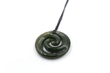 New Zealand Greenstone Double Koru
