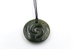 New Zealand Greenstone Double Koru