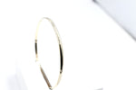 9ct Gold Solid Bangle 3mm ALB25