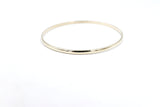 9ct Gold Solid Bangle 3mm ALB25