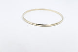 9ct Gold Solid Bangle 3mm ALB25