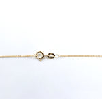 9ct Gold Solid Curb Link Chain 46cms 5MC9Y00546