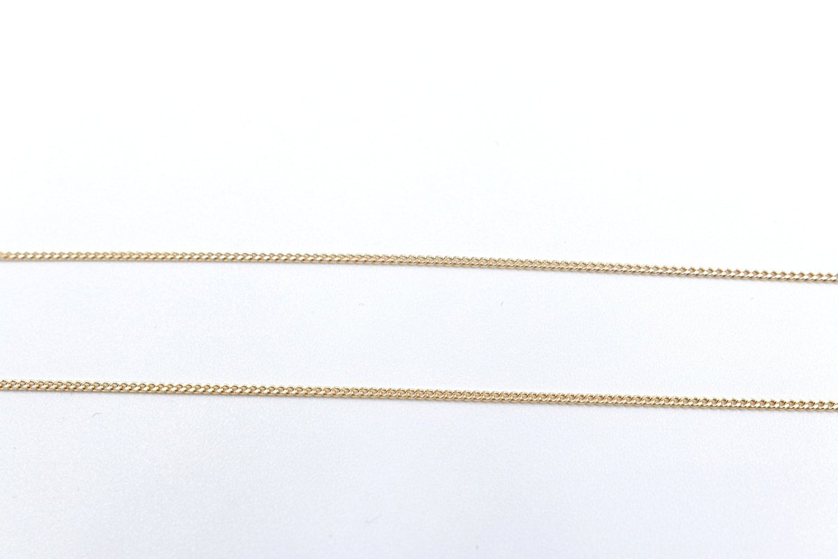 9ct Gold Solid Curb Link Chain 46cms 5MC9Y00846