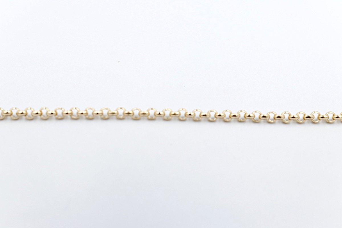 9ct Gold Belcher Bracelet 19cm 5MC9Y61819