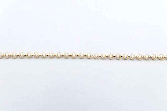 9ct Gold Belcher Bracelet 19cm 5MC9Y61819