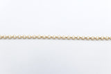 9ct Gold Belcher Bracelet 19cm 5MC9Y61819