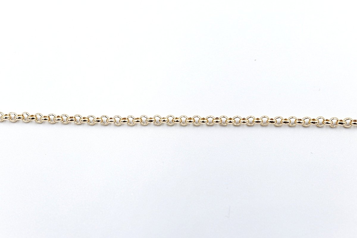 9ct Gold Belcher Bracelet 19cm 5MC9Y61819