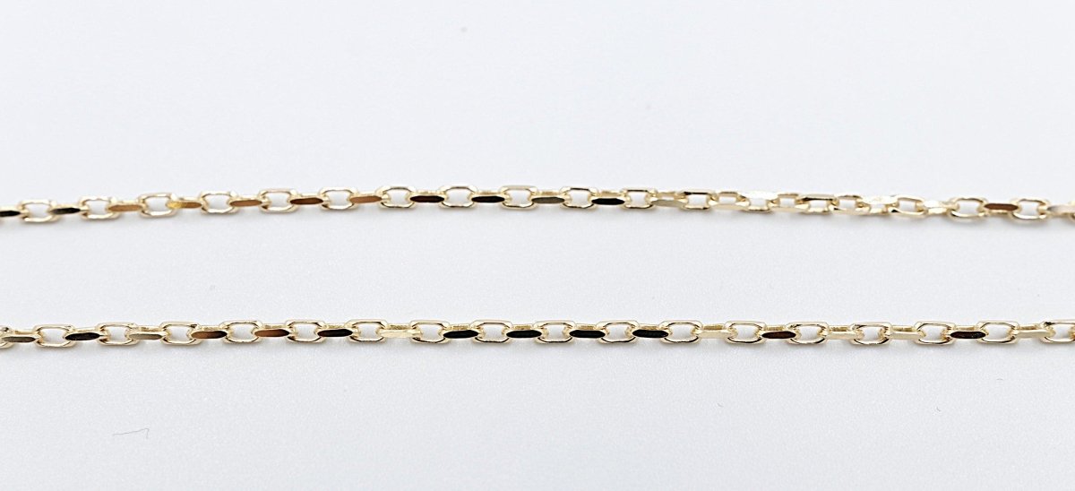 9ct Gold Round Belcher Chain 51cm 5MC9Y29951