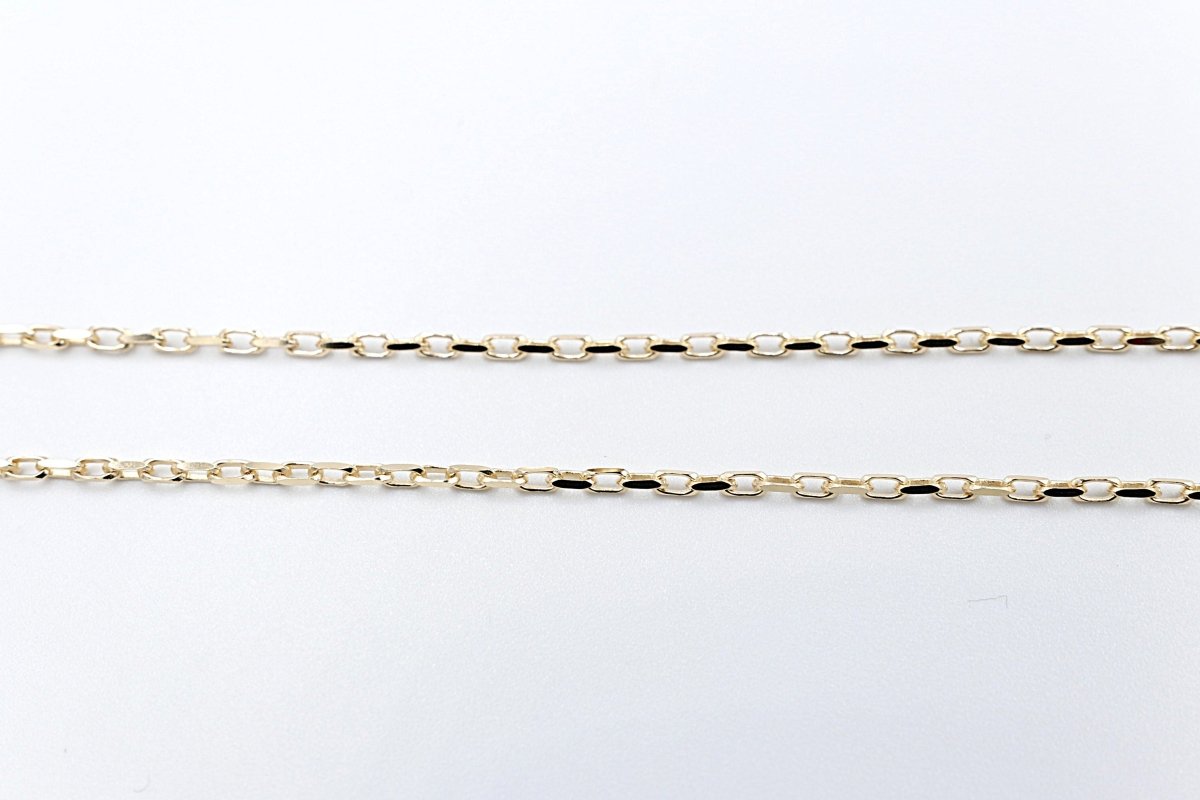 9ct Gold Round Belcher Chain 51cm 5MC9Y29951