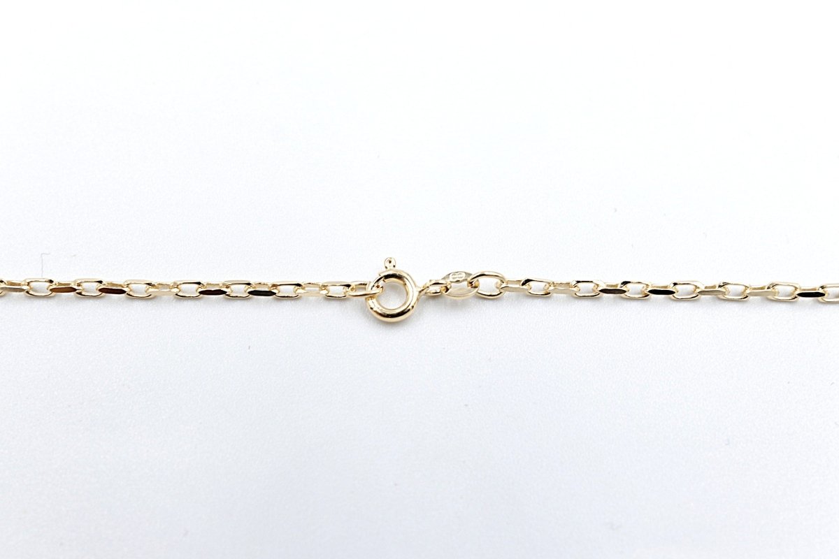 9ct Gold Round Belcher Chain 51cm 5MC9Y29951