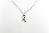 9ct Gold Ribbon Pendent 5P0283