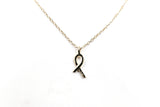 9ct Gold Ribbon Pendent 5P0283