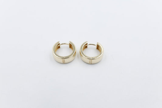 9ct Gold Huggies 5.3mm 5ER0757