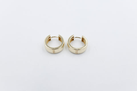 9ct Gold Huggies 5.3mm 5ER0757