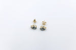 9ct Gold Genuine London Blue Topaz  Earrings 5ER0446