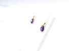9ct Gold Genuine Amethyst Earrings 5ER0658