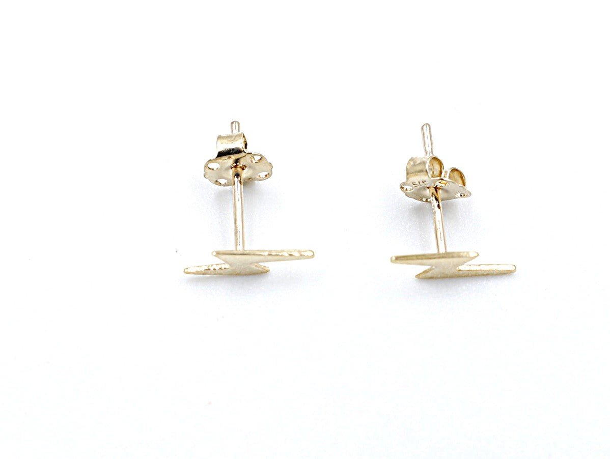 9ct Gold Lighting Stud Earrings 5ER0756