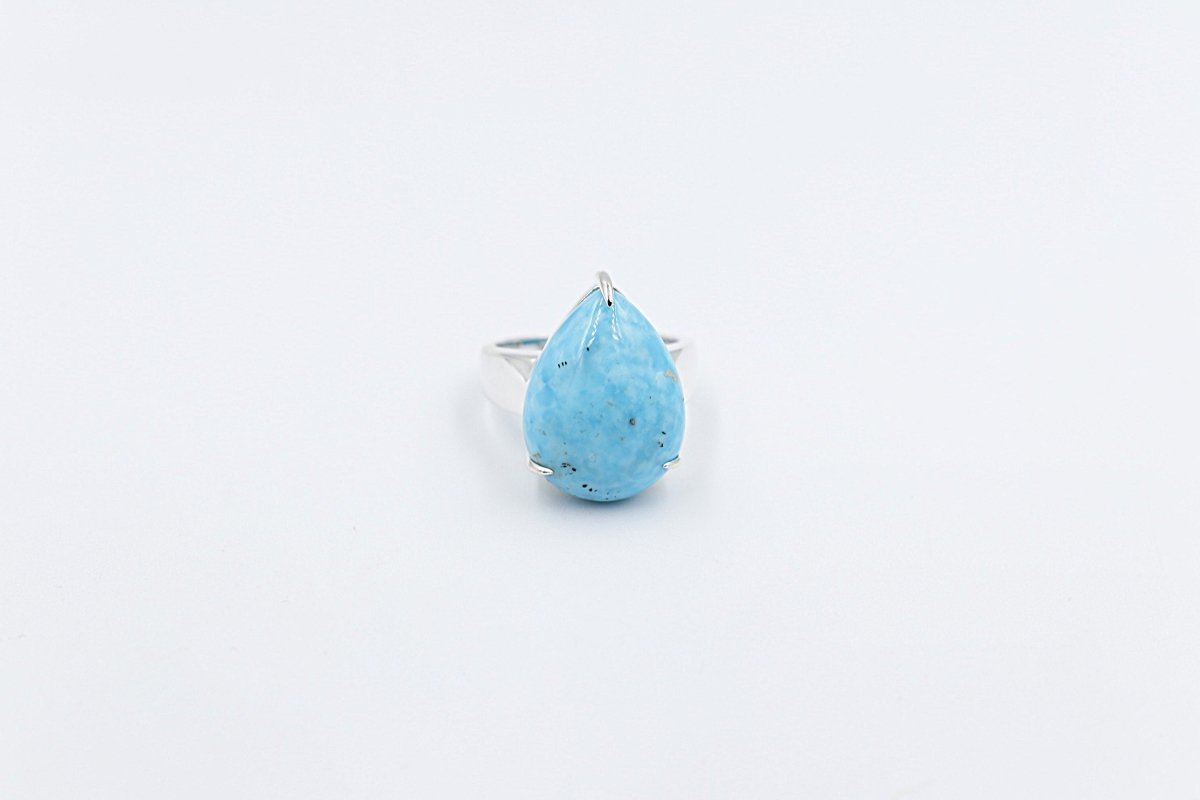 Stg Silver Arizonan Turquoise ring SYR8213