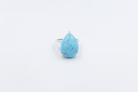 Stg Silver Arizonan Turquoise ring SYR8213